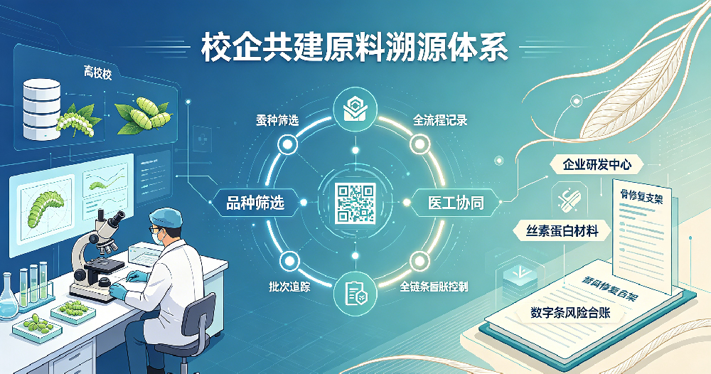 厘清产业链逻辑 | 医用丝素蛋白材料发展，离不开源头原料的标准化管控